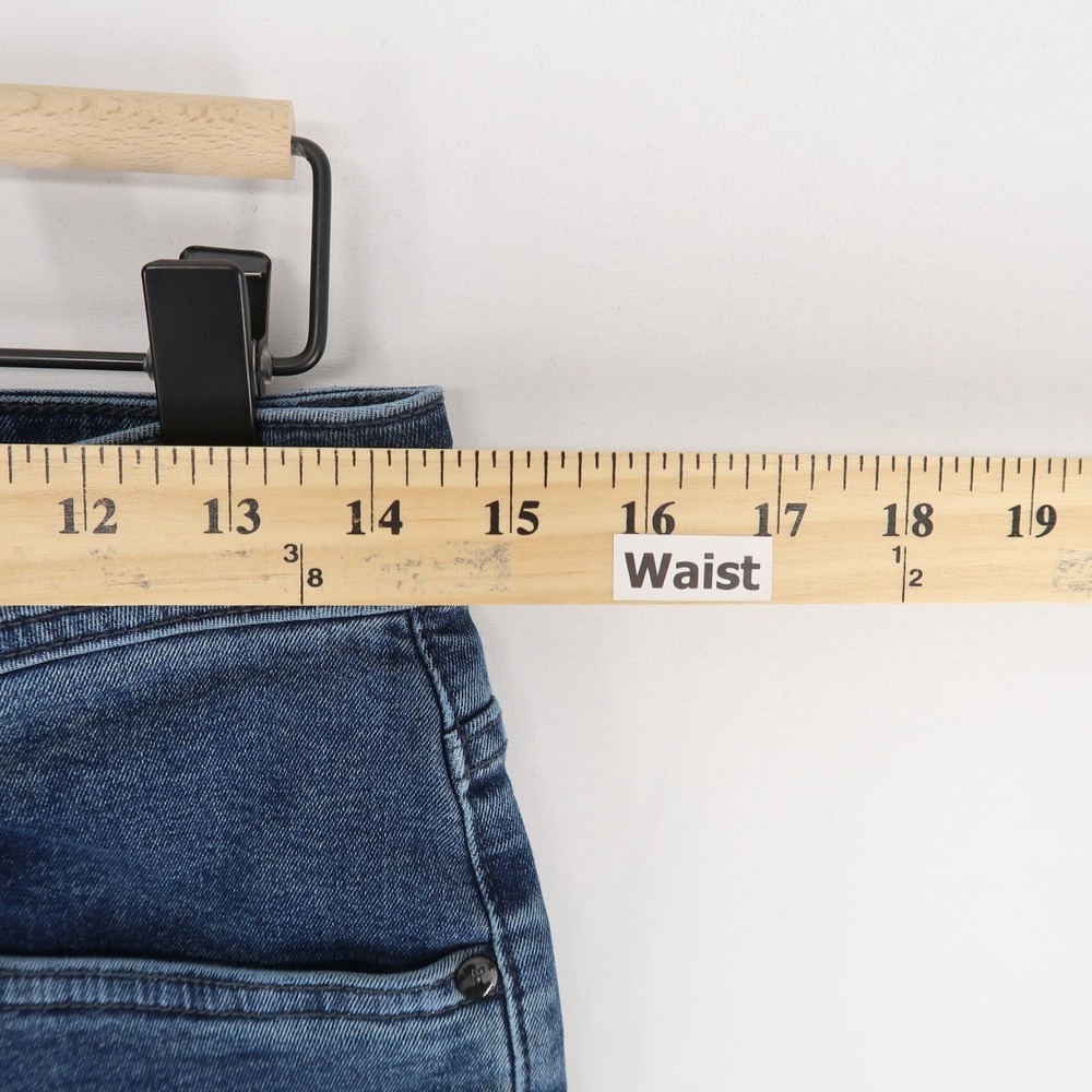 The Perfect Jeans Mens 30x32 Blue Slim Thick Stretch Medium Wash Denim TPJ NYC - Picture 5 of 12
